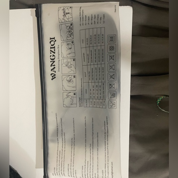 Drawstring strapless bra size A - Picture 7 of 7